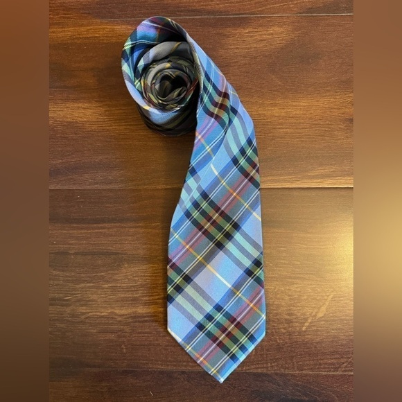 JOS. A. BANK Executive Collection Silk Repp Tie Made in Italy - Picture 1 of 10